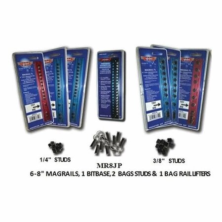VIM TOOLS 6-8 in. Magrail Jobber Pack VIM-MR8JP